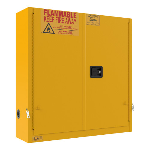 DURHAM Flammable Storage, 24 Gallon, Self Closing