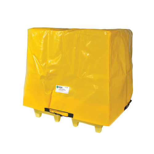 ENPAC Drum Spill Pallet Tarp Covers, Yellow