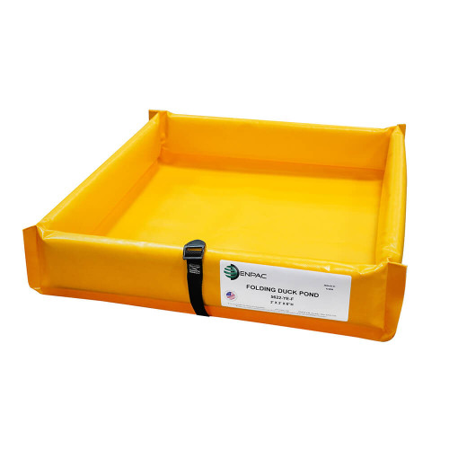 ENPAC Folding Duck Pond Mini Berm, Yellow