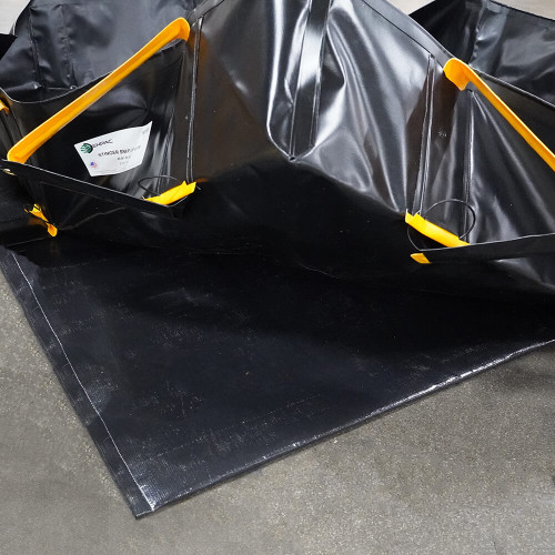 ENPAC Ground Pad for Spill Berms, Black