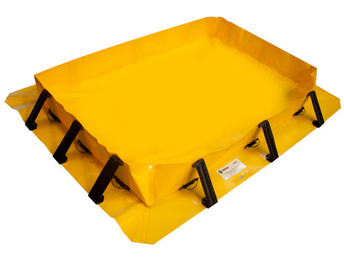 ENPAC Stinger Yellow Jacket Snap-Up Spill Berm, Yellow