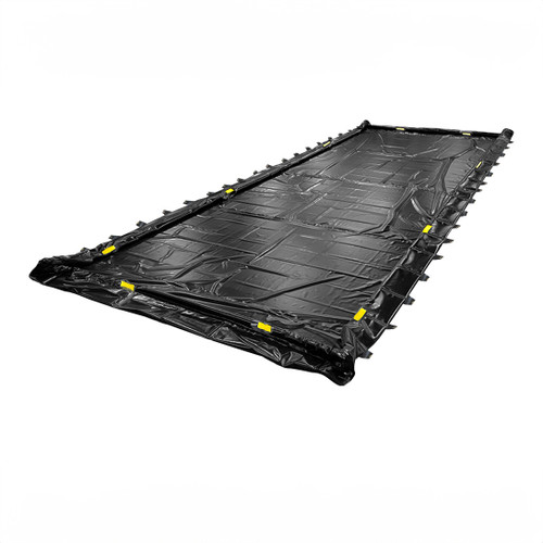 ENPAC Stinger Self-Rising Foam Wall Spill Berm, Black