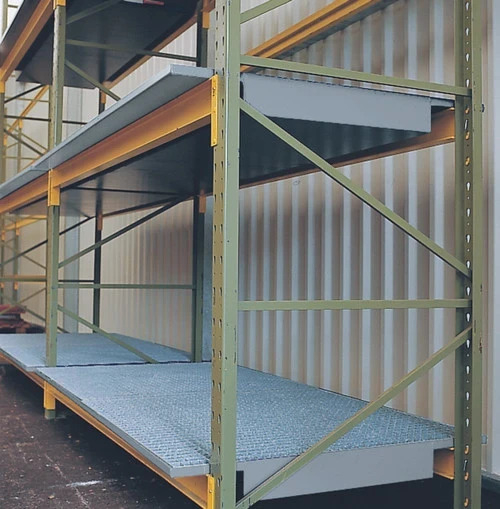 ENPAC Steel Pallet Rack Sump Insert, Gray