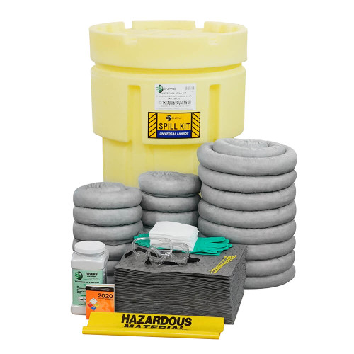 ENPAC 65 Gallon Overpack Salvage Drum Universal Spill Kit