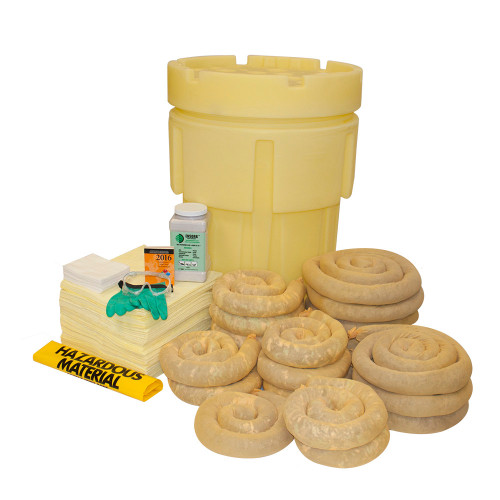 ENPAC 65 Gallon Overpack Salvage Drum Aggressive Spill Kit