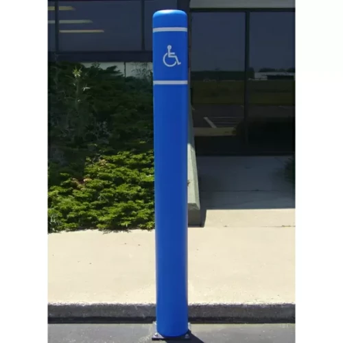 Innoplast BollardFlex Concrete Installation with 72" Cover