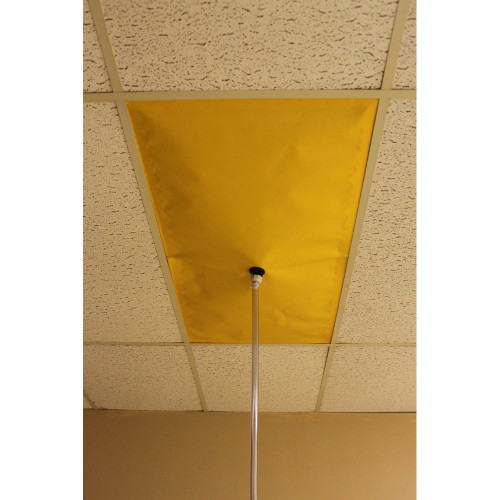 ENPAC Drop Ceiling Drip Dam Leak Diverter, Yellow - 2'x2' (4622-YE-DC)