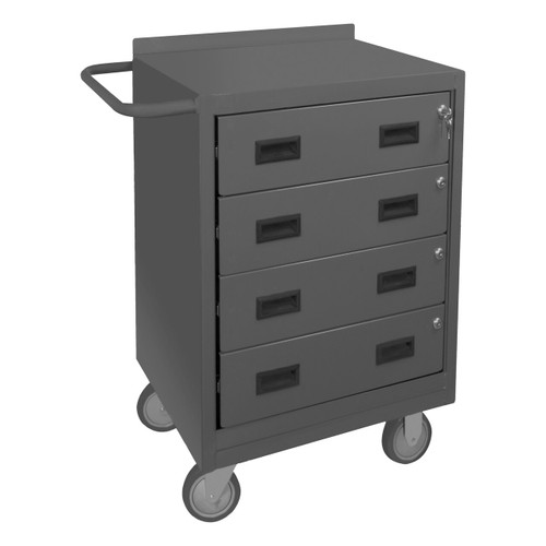 DURHAM 2202-95, Mobile Bench Cabinet, 4 drawers