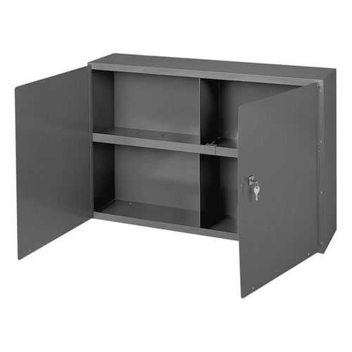 DURHAM 343-95, 8-1/2" Deep Cabinet, 1 shelf, 4 sections