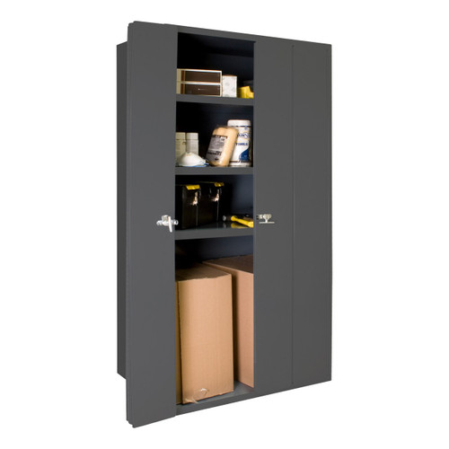 DURHAM 3950-3S-95, Space Saving Cabinet, 36 x 18, 3 shelf