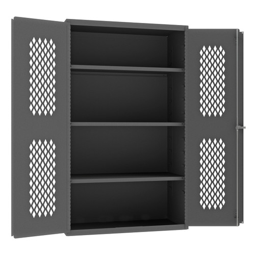 DURHAM EMDC-362484-95, Cabinet, 24X36, 3 shelf, flush door