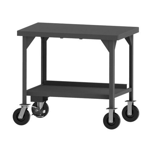 DURHAM HDWBMFL-3660-8PH-95, Mobile Workbench, floor lock, 60 x 36