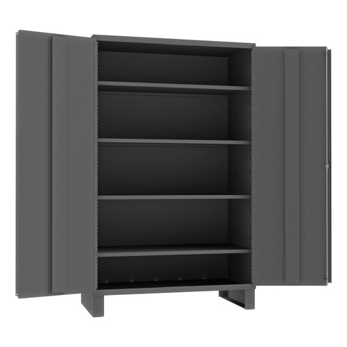 DURHAM JC-482478-4S-95, Cabinet, 24X48, 4 shelves with legs