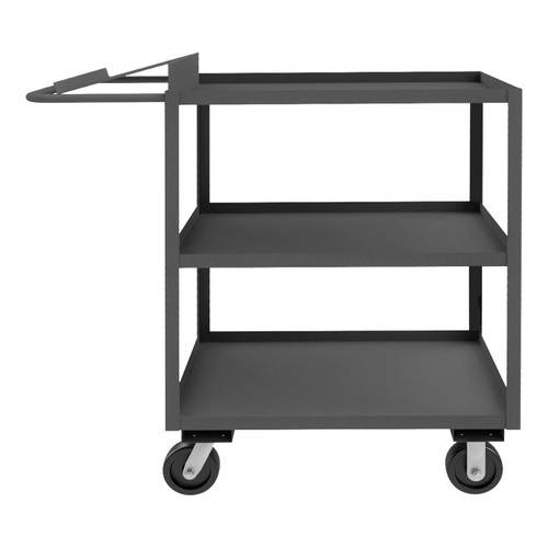 DURHAM OPC-243648-3-6PH-95, Order Picking Cart, slanted shelf