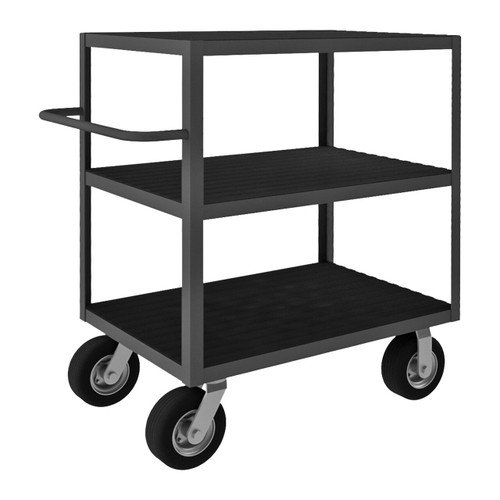 DURHAM RIC-243650-3-8SPN-95, Rolling Instrument Cart, 3 shelves