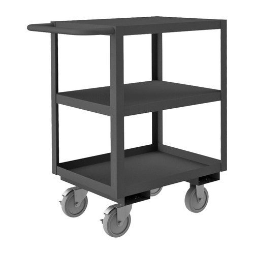 DURHAM RSC-182435-3-BLU-95, Stock cart, 3 shelf