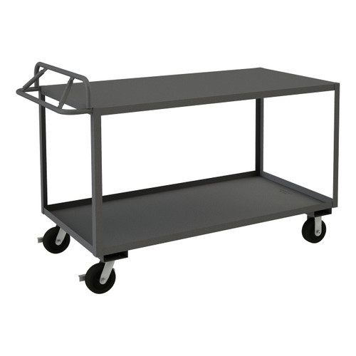 DURHAM RSCE-1830-2-3.6K-TLD-95, Stock cart, 2 shelf, ergo handle