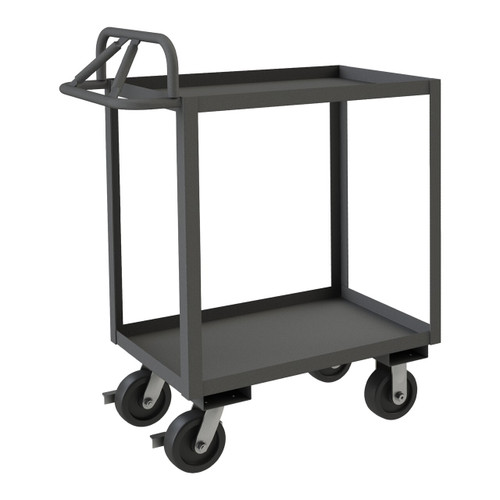 DURHAM RSCE-1836-2-3.6K-95, Stock cart, 2 shelf, ergo handle