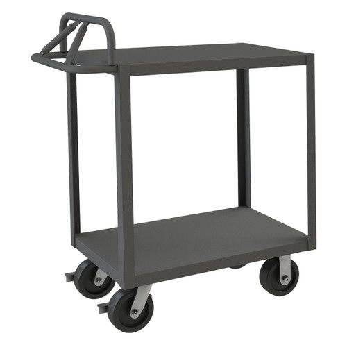 DURHAM RSCE-1836-2-3.6K-ALD-95, Stock cart, 2 shelf, ergo handle