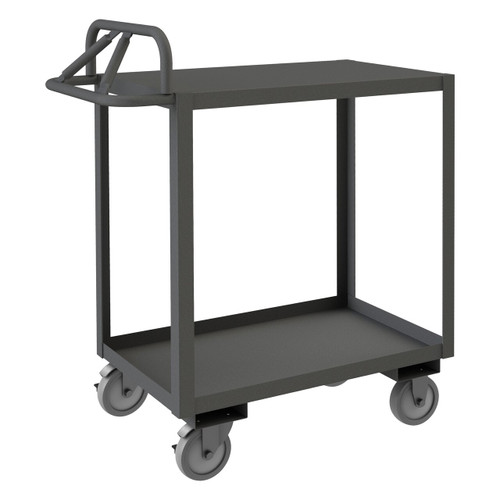 DURHAM RSCE-1836-2-TLD-95, Stock cart, 2 shelf, ergo handle