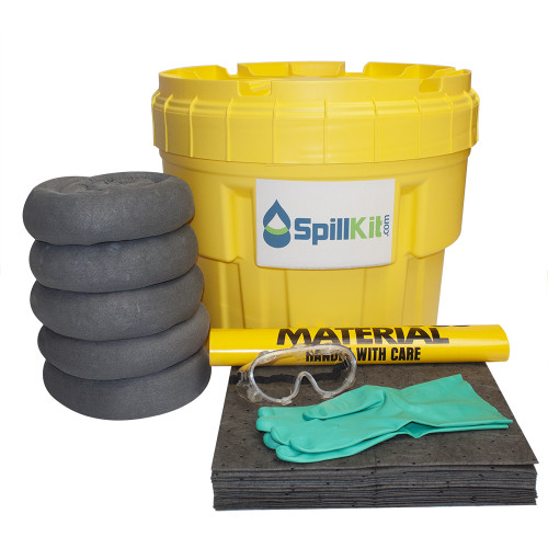 20 Gallon Overpack Salvage Drum Universal Spill Kit by SpillKit.com