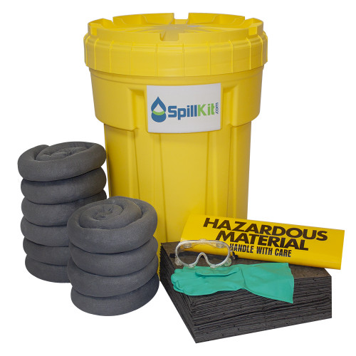 30 Gallon Overpack Salvage Drum Universal Spill Kit by SpillKit.com