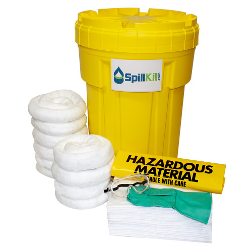 30 Gallon Overpack Salvage Drum Oil Only Spill Kit by SpillKit.com