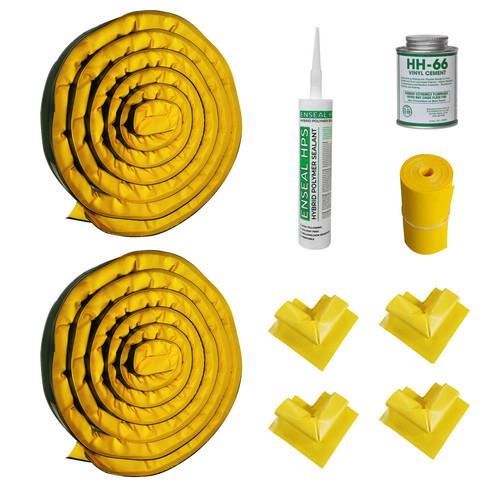 ENPAC Modular Diverter Berm Kit, Yellow - 50'L