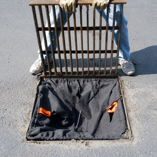 ENPAC Rectangular, Bag Storm Sentinel® Catch Basin Insert, Adjustable - 16"x20" to 28"x36" (4348)