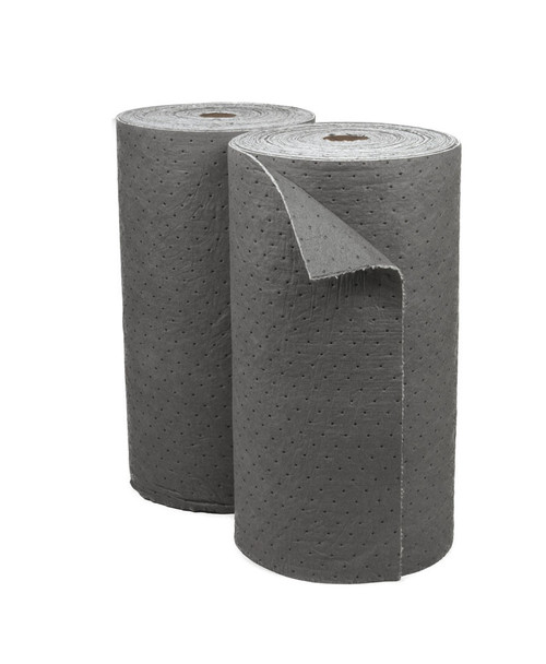 two universal sorbent rolls