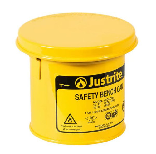 JUSTRITE SAFETY SPILL TRAY YELLOW