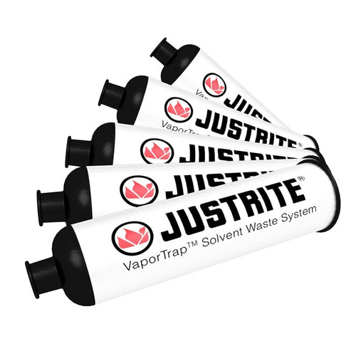JUSTRITE Filter, Carbon, for VaporTrap Solvent Waste Kits, Package of 5 - #12850
