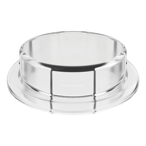 JUSTRITE 83mm Adapter for Carboy Cap, Closed, Clear - 12868