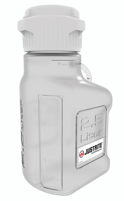 JUSTRITE CARBOY,CP, 2.5L, 83MM CAP