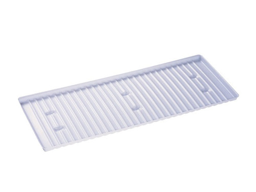 JUSTRITE 13.5" D x 38.75" L Plastic Tray/Sump Combination for Shelf 29937, 2-Door 30/40/45 Gallon or 17 Gallon Piggyback Safety Cabinet - 29962