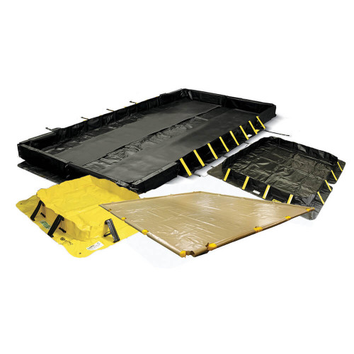 Black Diamond Snap Up Collapsible Containment Berm - 12'x40'x1'