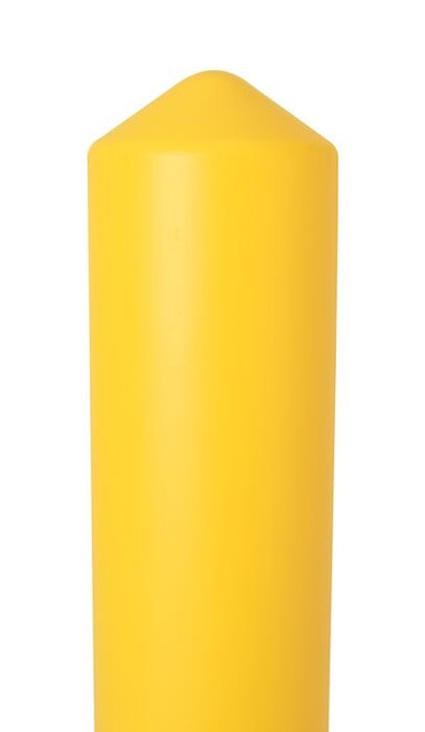 EAGLE 6" x 72" Smooth Bollard Cover, Yellow - 173672