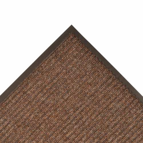 NOTRAX Low Profile Entry Rug Mat, Brush Step® 4X60 Brown- 109R0048BR
