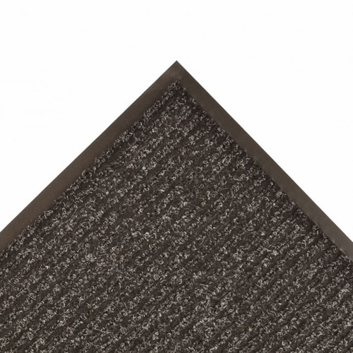 NOTRAX Low Profile Entry Rug Mat, Brush Step® 6X60 Charcoal - 109R0072CH