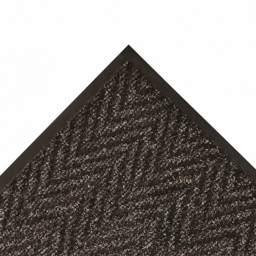 NOTRAX Low Profile Scraper Entrance Mat Arrow Trax® 4X60 Charcoal- 118R0048CH