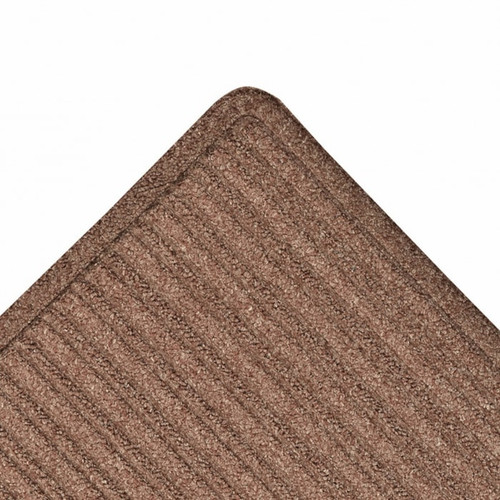 NOTRAX Scraping & Drying Entrance Mat Barrier Rib™ 4'x 6' BROWN -161S0046BR