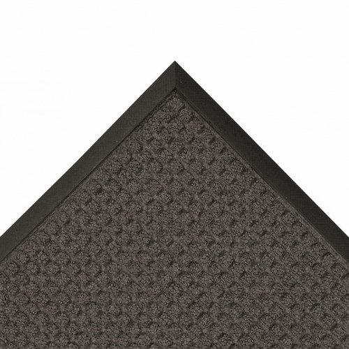 NOTRAX Low Profile Water Trap Door Mat, Mat Guzzler™ 3X4 Charcoal - 166S0034CH