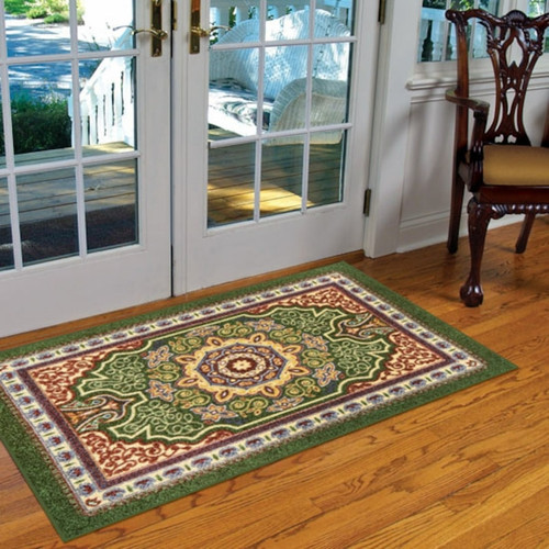 NOTRAX Water Absorbing Entry Rug Orientrax®  3X5 Emeraled - 170S0035GN