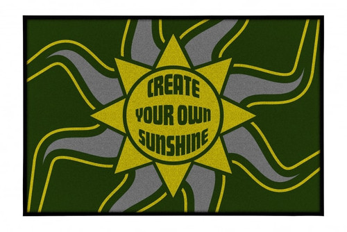 NOTRAX Create Your Own Sunshine Doormat 3X5 Green - 195SOS35GN