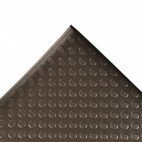 NOTRAX Anti-Fatigue Mat Bubble Sof-Tred™ Dyna-Shield® 2X6 Black -  417S0026BL