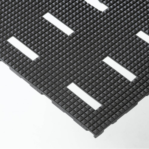 NOTRAX Anti Slip Mat Cushion-Dek™ 2X6 Black - 420S0026BL