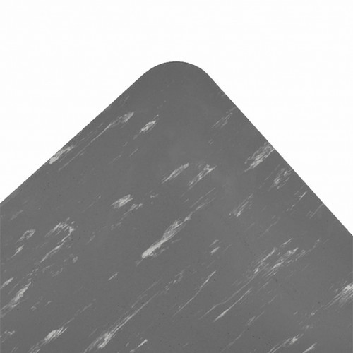 JUSTRITE MAT,470 MARBLE 4' GRAY