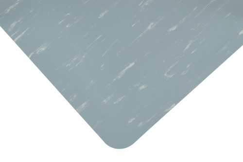 JUSTRITE MAT,511 MARBLE-TUFF 3' BLUE