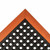 NOTRAX Drainage Anti-Fatigue Mat Sure Step 40"X64" Black/Orange -514S4064OB
