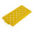 NOTRAX Drainage Floor Mat Tile Ramps Cushion Lok™ Ramp 6"x 12" MALE Yellow-520M0612YL